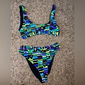 Hot Miami styles bathing suit Size large